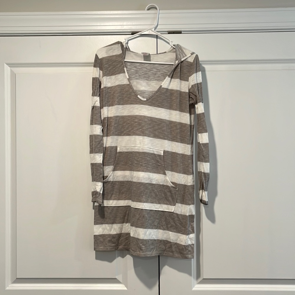 Thin stripped dress